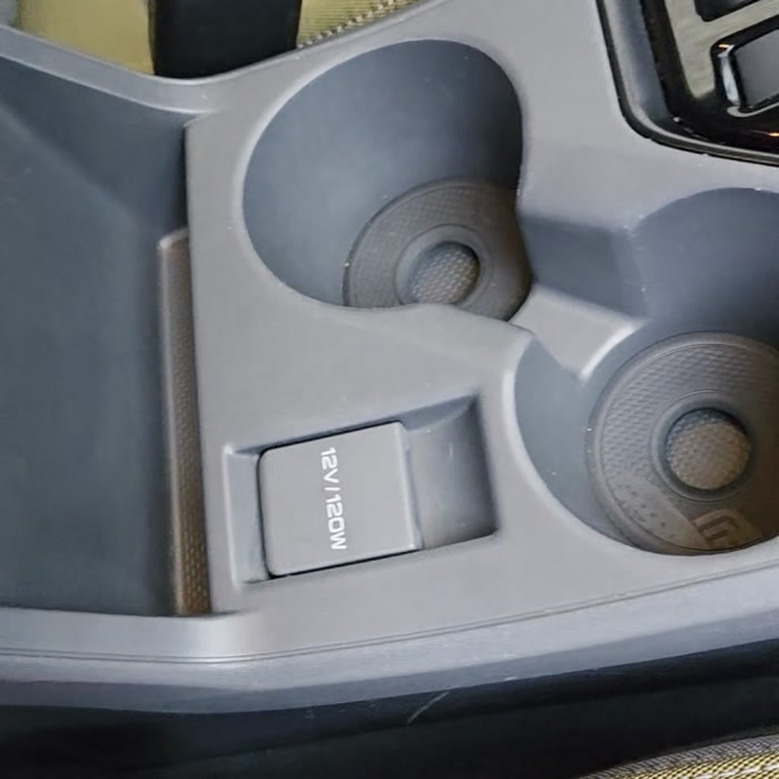 Clean cupholders after a detail